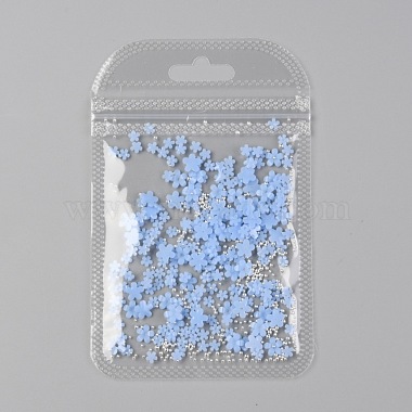 Flower Plastic Cabochons Nail(X-MRMJ-I001-03E)-2