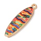 Printed Alloy Pendants(AL-CBAFB12-01F)-2