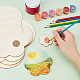 Wooden Blank Plates Set(DIY-WH0016-66)-5
