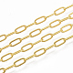 Brass Paperclip Chains(X-CHC-S008-001D-G)-1