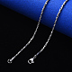 304 Stainless Steel Coreana Chain Necklace(NJEW-S420-006B-P)-4