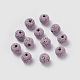 Perles de pierre de lave naturelle non cirées(X-G-F325-8mm-A03)-1