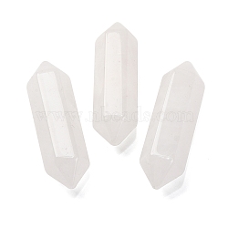 Natural Quartz Crystal Double Terminated Points, Faceted, 44~48x14~15x14~15mm(G-C153-01J)