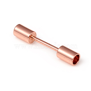 Rose Gold Brass Screw Clasps