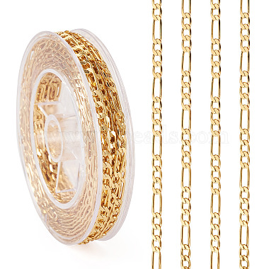 Brass Figaro Chains(CHC-TAC0009-08G)-2
