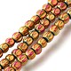 Electroplated Synthetic Non-magnetic Hematite Beads Strands(G-C154-A01-01G)-1