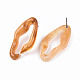 Transparent Resin Stud Earrings(EJEW-T012-05-B01)-3