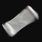 OPP Cellophane Bags, Rectangle, Clear, 17x7cm, Hole: 7mm, Unilateral Thickness: 0.035mm, Inner Measure: 115x70mm(OPC-S014-01)