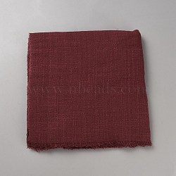 Cotton Insulation Pad, Restaurant Western Placemat, Dark Red, 410~420x410~420x0.5mm(AJEW-WH0518-64B)