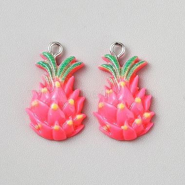 Opaque Resin Pendants(RESI-TAC0009-20-1)-1