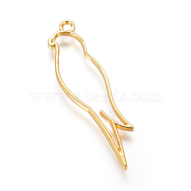 Zinc Alloy Open Back Bezel Pendants(X-PALLOY-E564-01G)-2