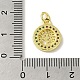 Brass Micro Pave Cubic Zirconia Charms(KK-M283-27B-02)-3