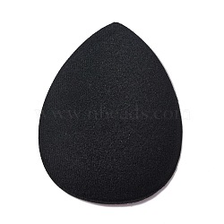 EVA Cloth Teardrop Fascinator Hat Base for Millinery, Black, 127x100x5mm(AJEW-WH0298-01A)