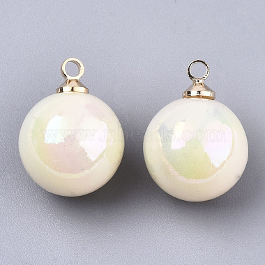 Acrylic Imitation Pearl Pendants(OACR-N010-020C-01)-3