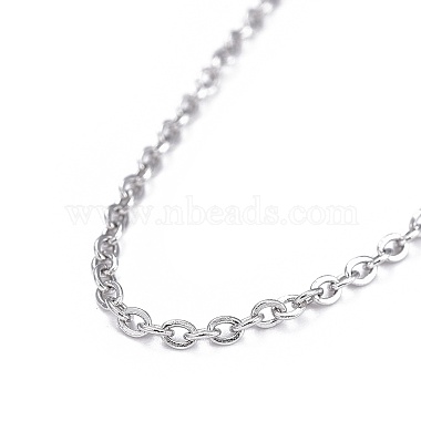 304 ожерелья нержавеющей стали(X-NJEW-E080-13P-01)-2