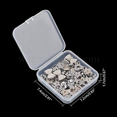 26Pcs 26 Style Alloy Rhinestone Slide Charms(FIND-NB0001-64)-8