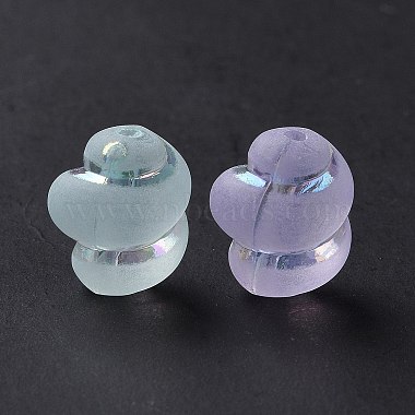 Transparent Frosted Acrylic Beads(OACR-P013-33M)-4
