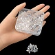100pcs 15 perles à facettes en verre électrolytique transparent de style(EGLA-YW0003-03)-3
