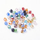 Electroplate Glass Beads(X-EGLA-D018-4x4mm-M3)-1