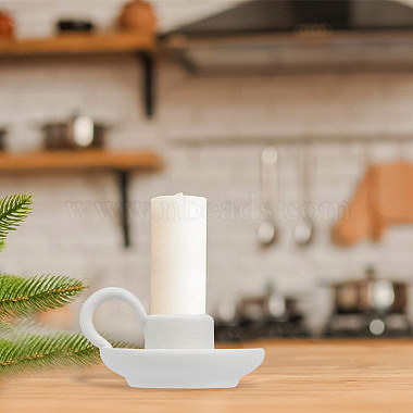 Creative Teacup Shape Porcelain Candle Holder(AJEW-GF0006-85A)-5