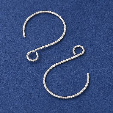 925 boucle d'oreille en argent sterling crochets(STER-NH0009-01B)-2