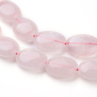 Chapelets de perles en quartz rose naturel(G-G731-14-16x12mm)-3