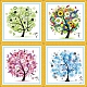 DIY-Kreuzstich-Starter-Sets zum Thema „Lebensbaummuster“ für vier Jahreszeiten(TREE-PW0001-68)-1