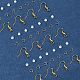 60Pcs Brass Earring Hooks(DIY-FS0007-60G)-7