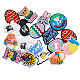 SUPERFINDINGS 56Pcs 14 Style Easter Theme PVC Plastic Cabochons(KY-FH0001-21)-1