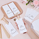 12Pcs Paper Seat Reserved Sign Hanging(OFST-WH0004-095A)-4
