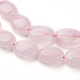 Chapelets de perles en quartz rose naturel(G-G731-14-16x12mm)-3