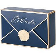 Paper Box, Gift Packing Boxes, Rectangle, Black, 7x10.5x3.5cm(CON-WH0072-62E)