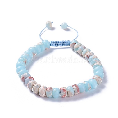Adjustable Natural & Synthetic Mixed Stone Braided Bead Bracelets(BJEW-F369-A)-4