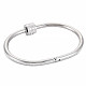 Stainless Steel Bangle with Crystal Rhinestone Column Screw Shackle for Women(BJEW-N017-026P)-2