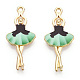 Printed Alloy Pendants(ENAM-ZX002-32D)-2