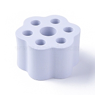 Cup Turner Foam, PVC Pipe High Density Foam The Partner, for Cup Spinner Machine, White, 78x46mm, Hole: 12.5mm and 21mm(TOOL-WH0080-94B)