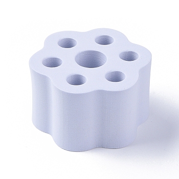 Cup Turner Foam, PVC Pipe High Density Foam The Partner, for Cup Spinner Machine, White, 78x46mm, Hole: 12.5mm and 21mm