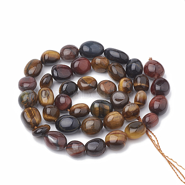 Natural Tiger Eye Beads Strands(G-S331-8x10-025)-2