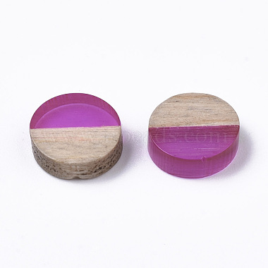 Resin & Wood Cabochons(RESI-S358-70-H53)-2