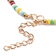 Mixed Styles Round Glass Seed Beaded Necklaces(NJEW-JN03362)-4
