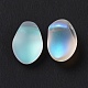 perles de verre tchèques givrées transparentes(GLAA-PW0001-33H)-3