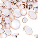 50Pcs 5 Styles Plastic Shank Buttons(BUTT-TA0001-63)-2