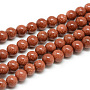 Round Goldstone Beads(G-T049-6mm-12)