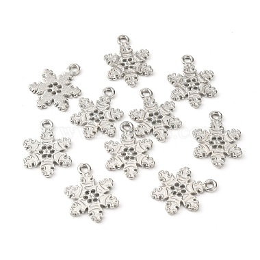 Tibetan Style Alloy Snowflake Pendants(EA115Y-N)-4