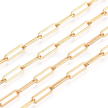 Brass Paperclip Chains(CHC-TAC0009-02G)-3