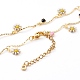 Brass Enamel Pendant Necklaces(NJEW-JN03323)-2