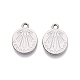 Rack Plating Alloy Enamel Pendants(ENAM-N070-01D-02P-01)-1