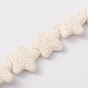 Star Synthetic Lava Rock Beads Strands(G-N0099-11)-1