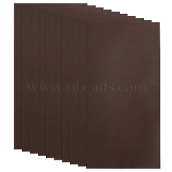 Imitation Leather, Garment Accessories, Coconut Brown, 200x100mm(DIY-BC0004-02A)