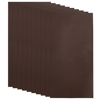 Imitation Leather, Garment Accessories, Coconut Brown, 200x100mm